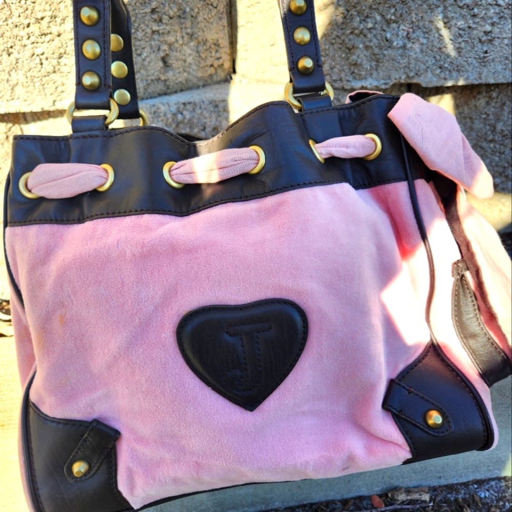 SOLD Authentic Juicy Couture Pink Daydreamer Bag Purse 🩷 - Picture 6 of 11